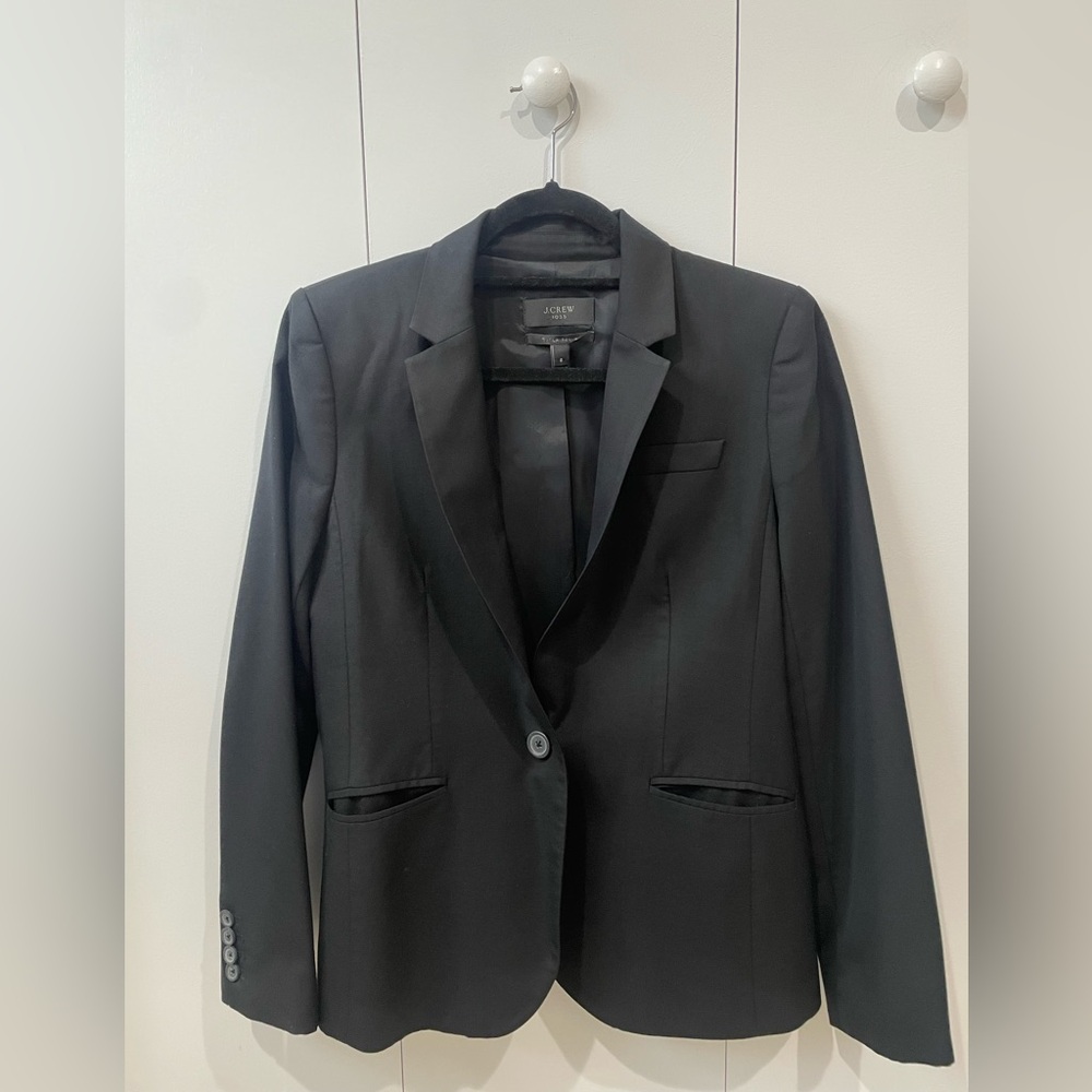 Black J. crew Super 120’s Blazer circa 2014